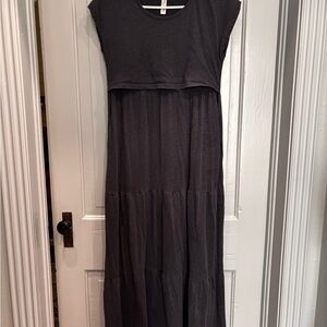 Latched Mama Tiered Nursing Dress